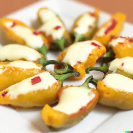 Jalapeno Poppers (Cream Cheese & Cheddar Cheese)