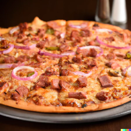 Mighty Meat Pizza